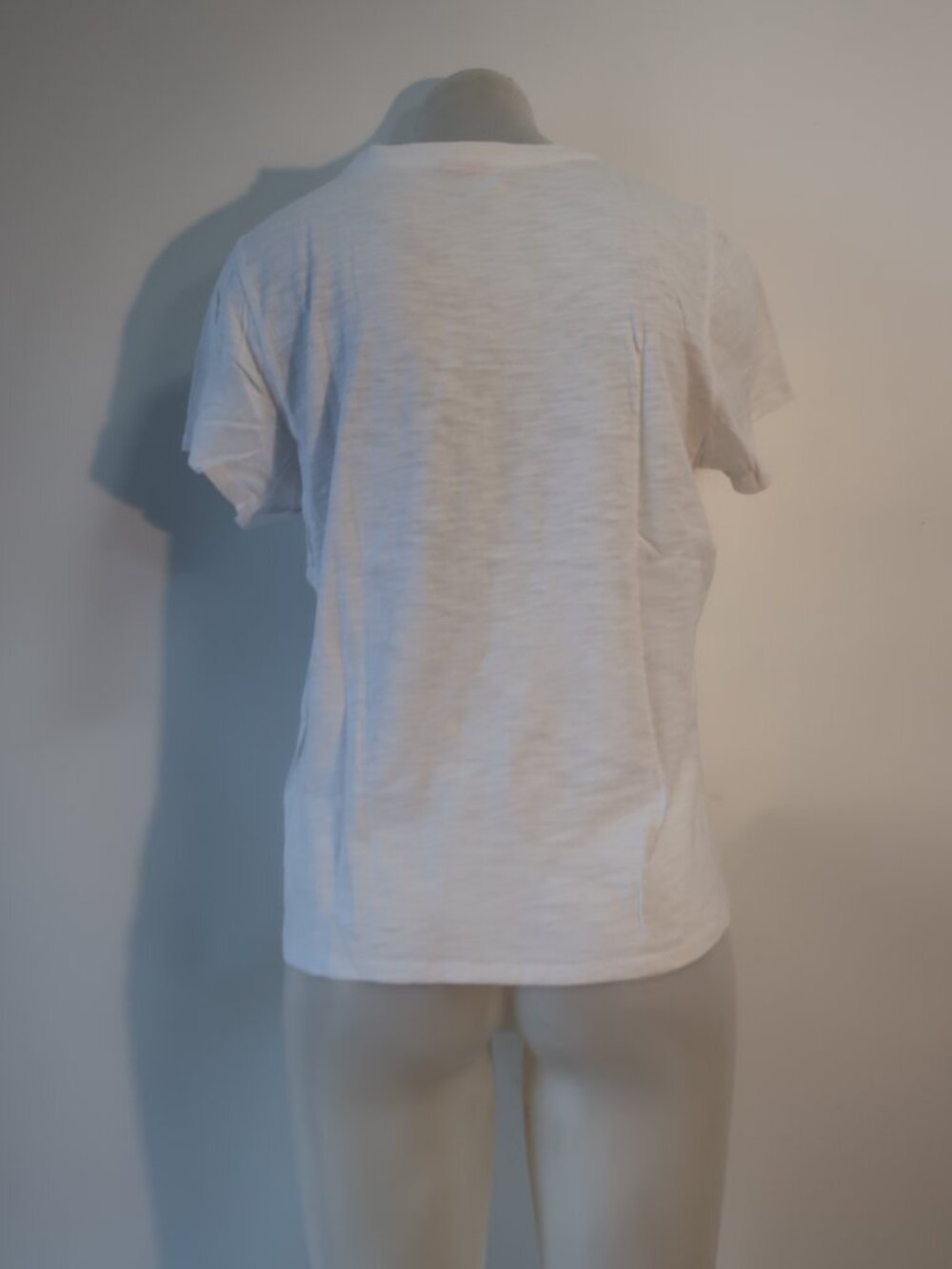 Womens Cinq a Sept White Black (Item- 58) J'Aime Tout Le Monde Graphic T-Shirt M - Picture 5 of 6
